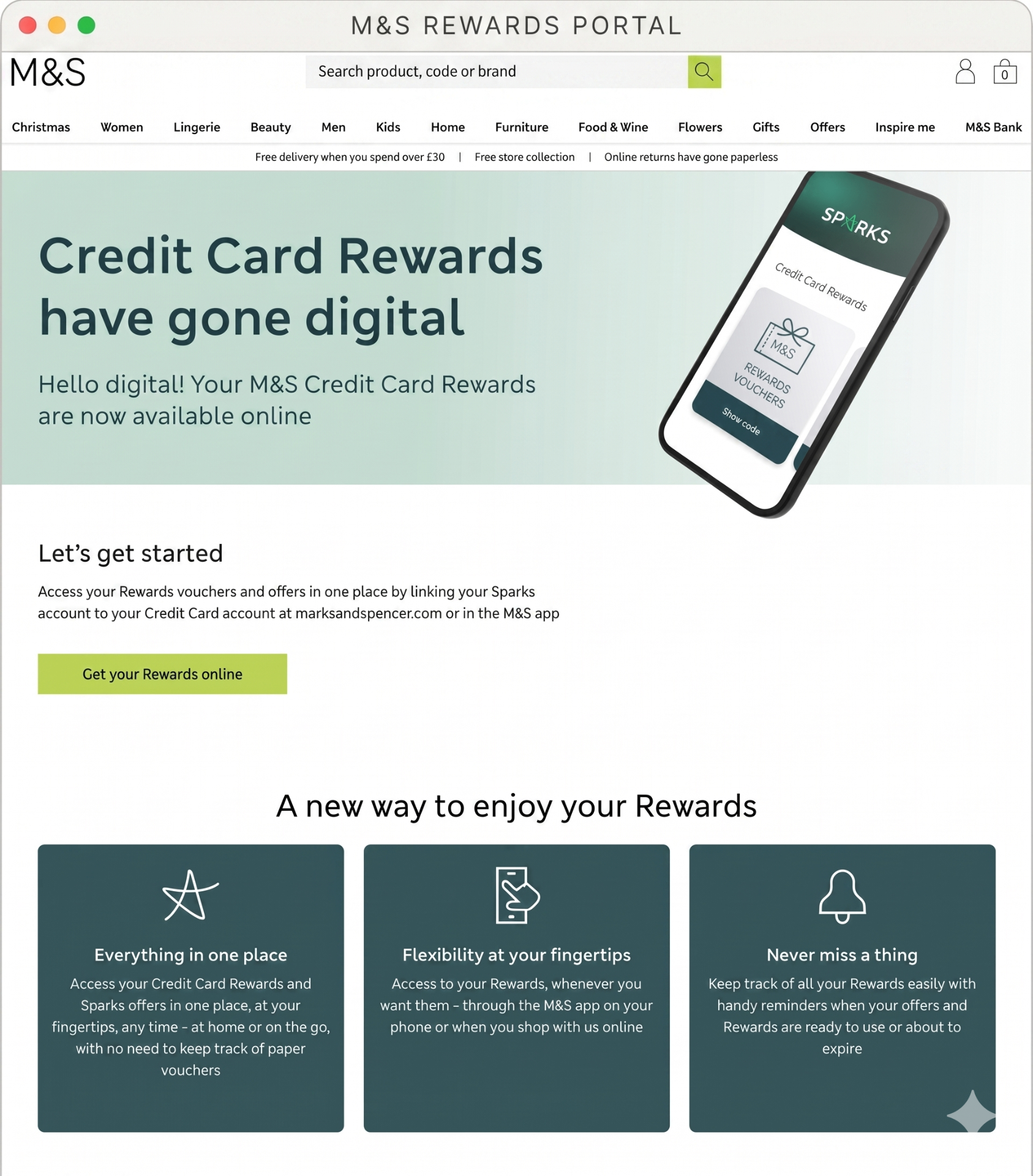 Onboarding Digital Rewards